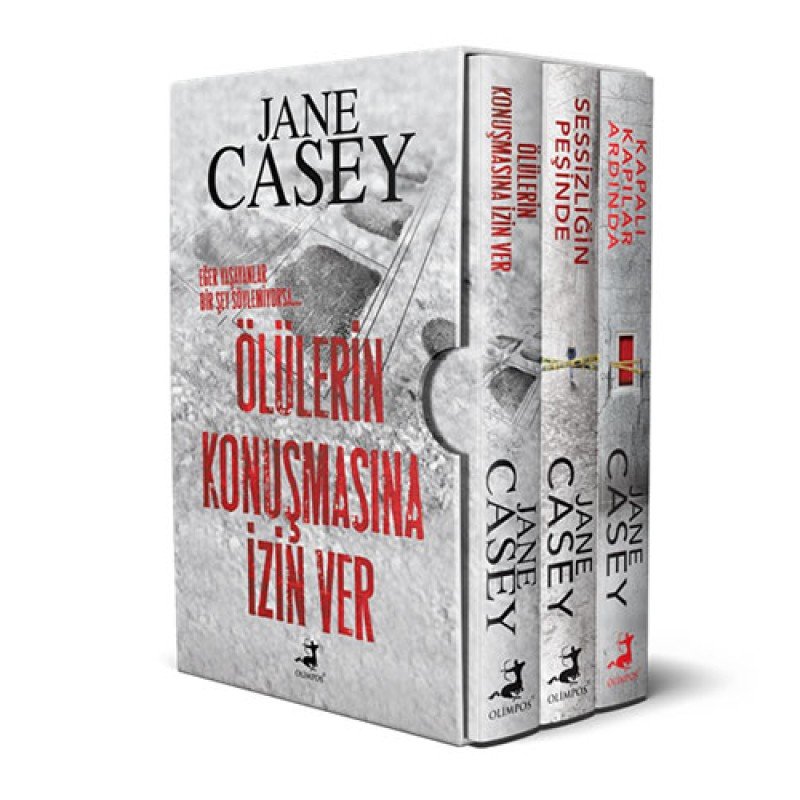 Jane Casey Maeve Kerrıgan Serisi 3 - Kutulu Set
