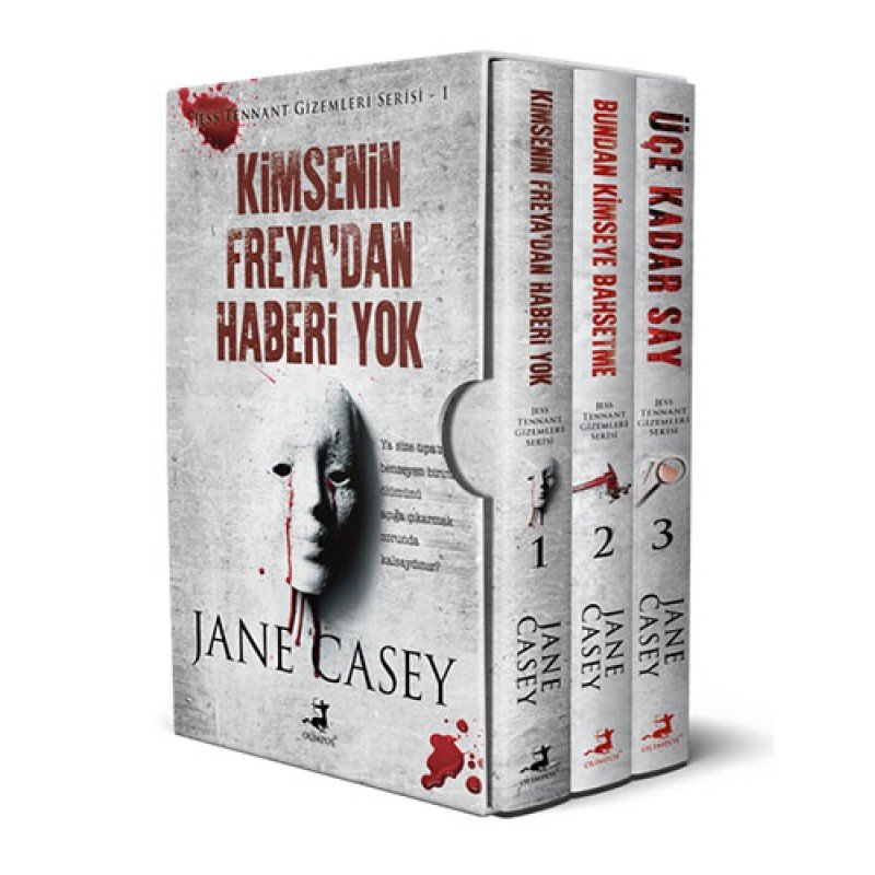 Jane Casey Jess Tennant Serisi - Kutulu Set
